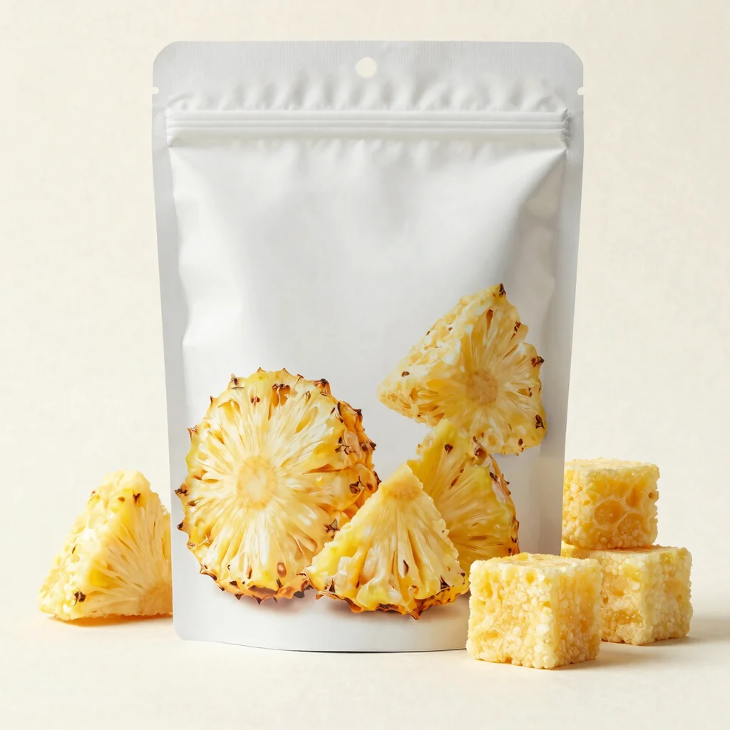Tangy Pineapple Chunks Freeze-Dried